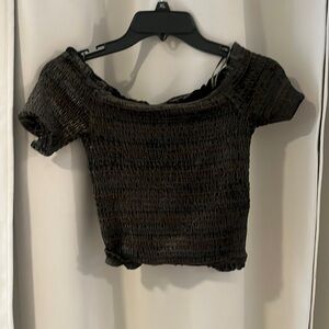 Storia off the shoulder crop top